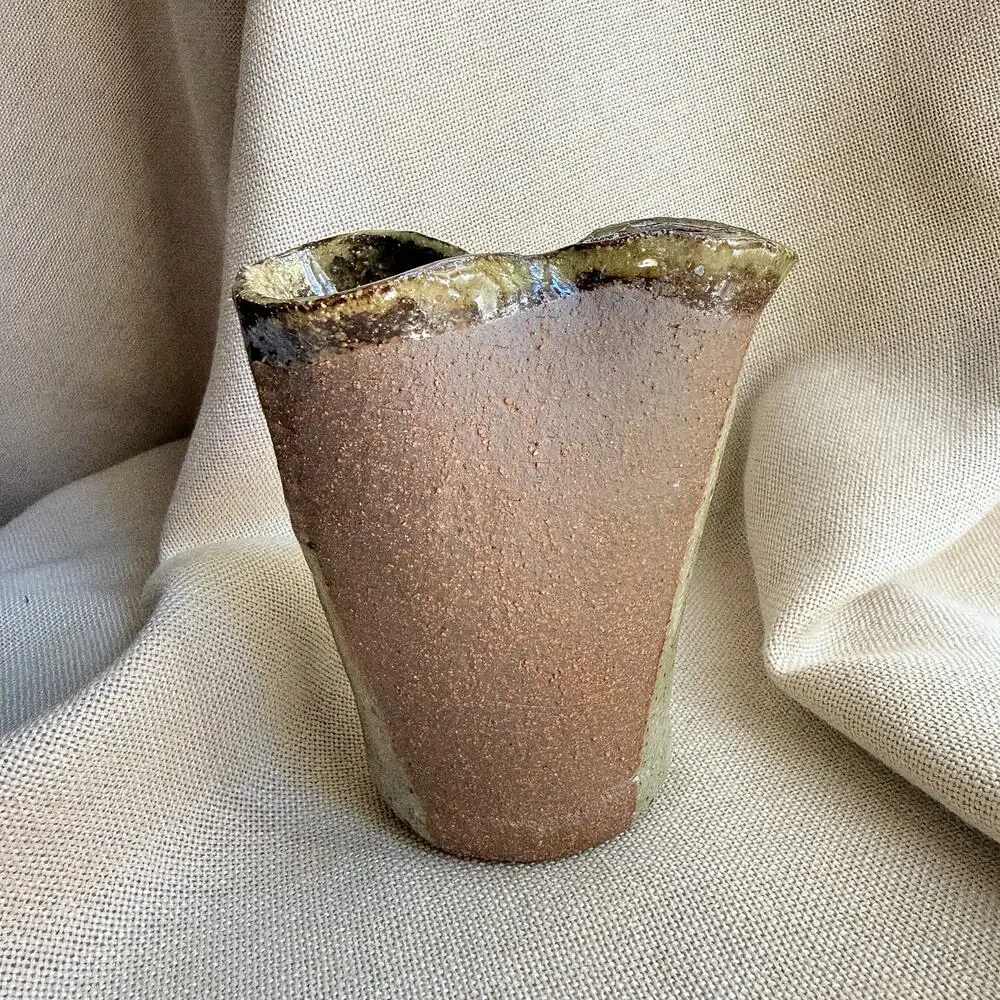 Handmade admired unglazed out